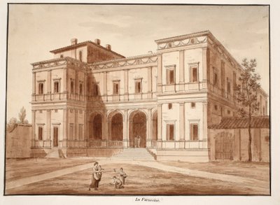 Villa Farnesina, 1833 von Agostino Tofanelli